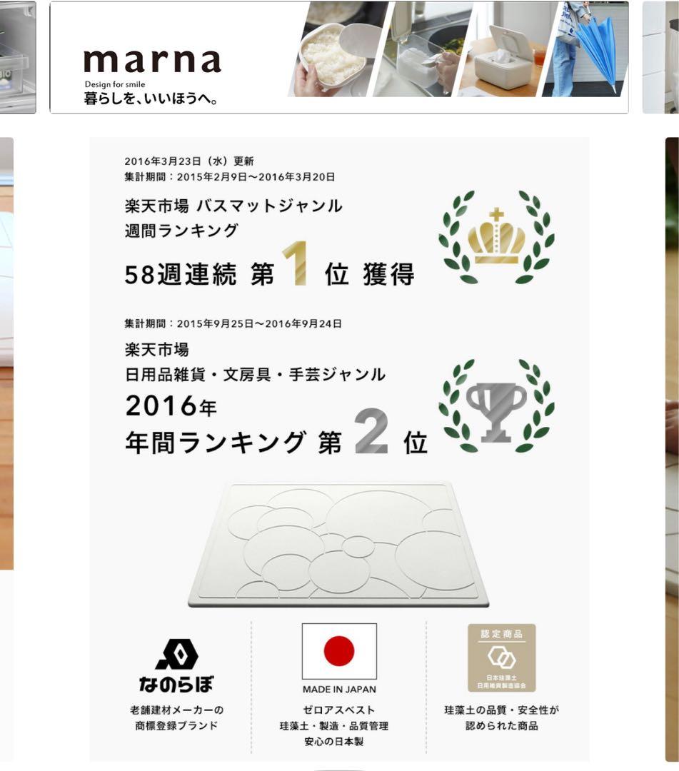 珪藻土マット バスマット レギュラーサイズ なのらぼ
