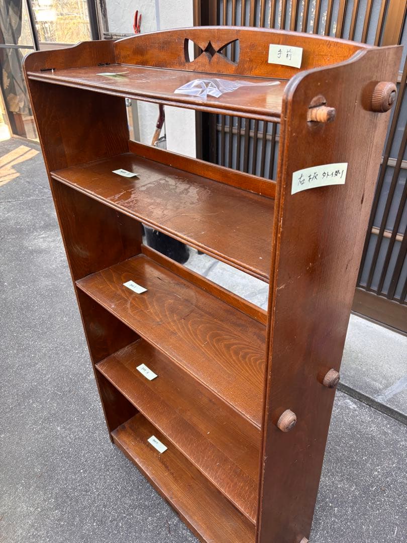 希少　古家具　組み木棚 当時物