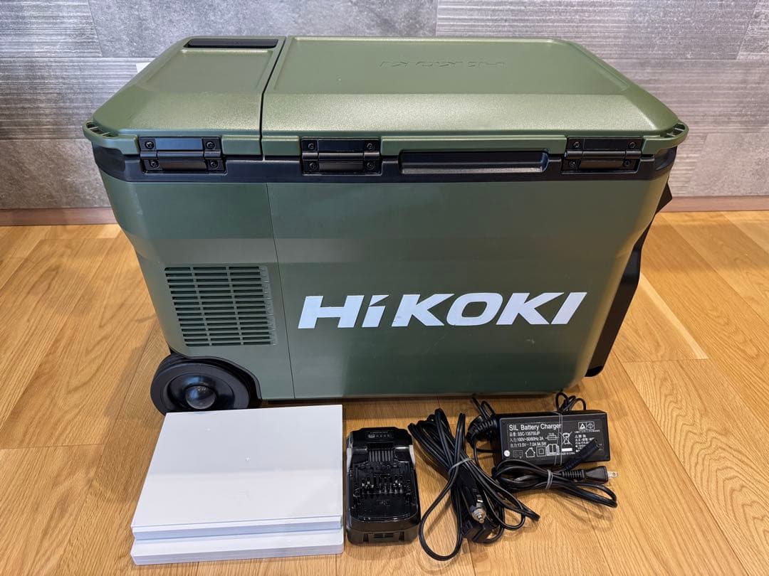 【対策済み】日立工機 UL18DB 冷温庫｜バッテリー付｜車載OK｜清掃済み