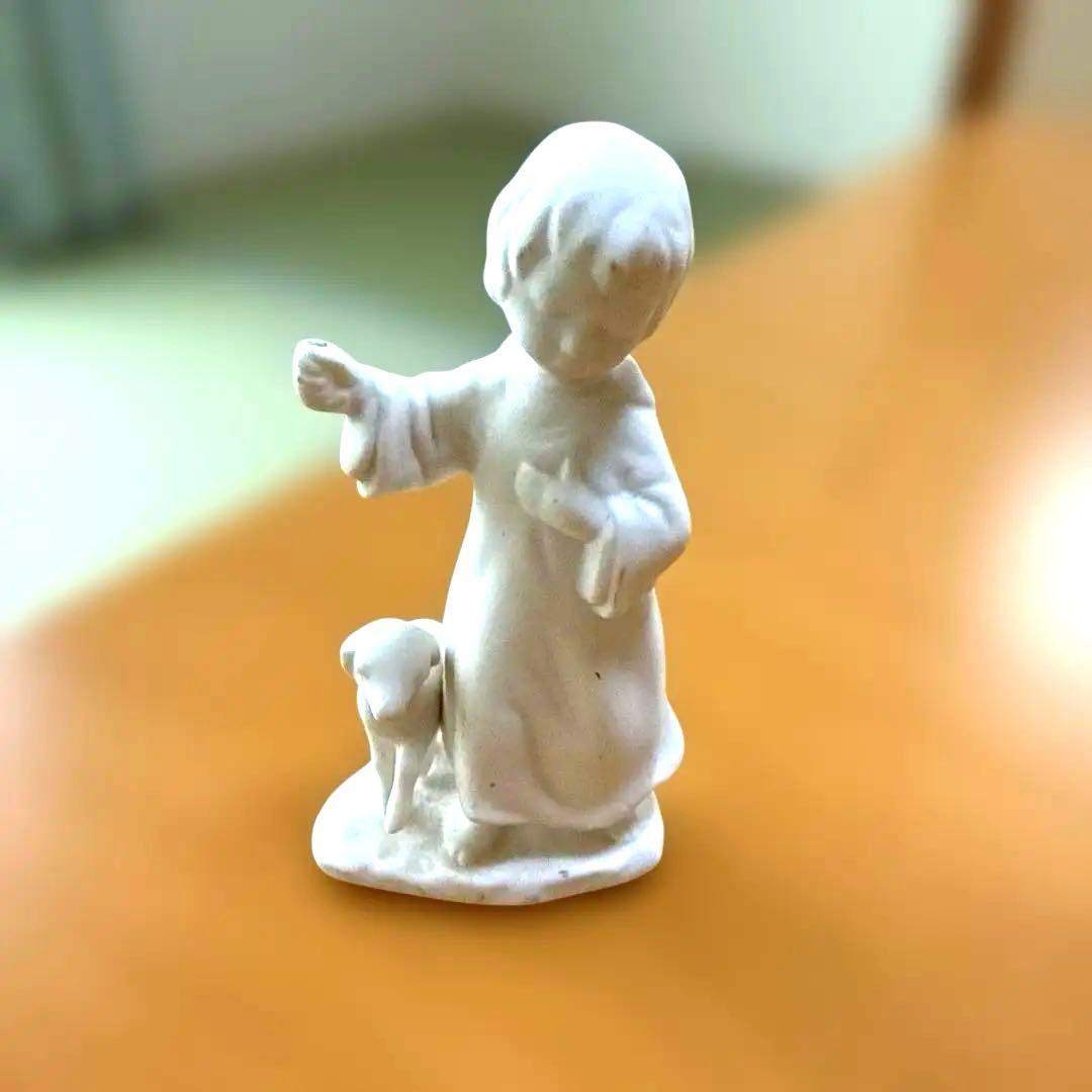 クリスマス 陶器 置物 3点セット