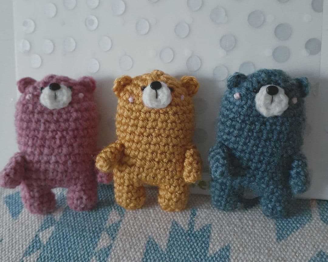 ミニミニ　しろくまさん　なかよし3兄弟