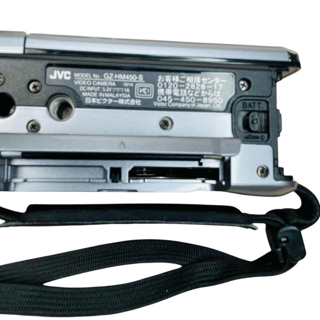 JVC ビクター Everio GZ-HM450-S シルバー 動作確認済み