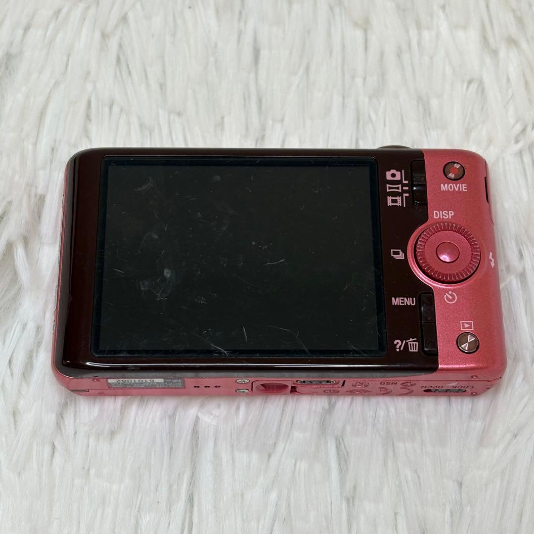 SONY カメラ　DSC-WX100 充電器　ピンク　コンデジ　動作品