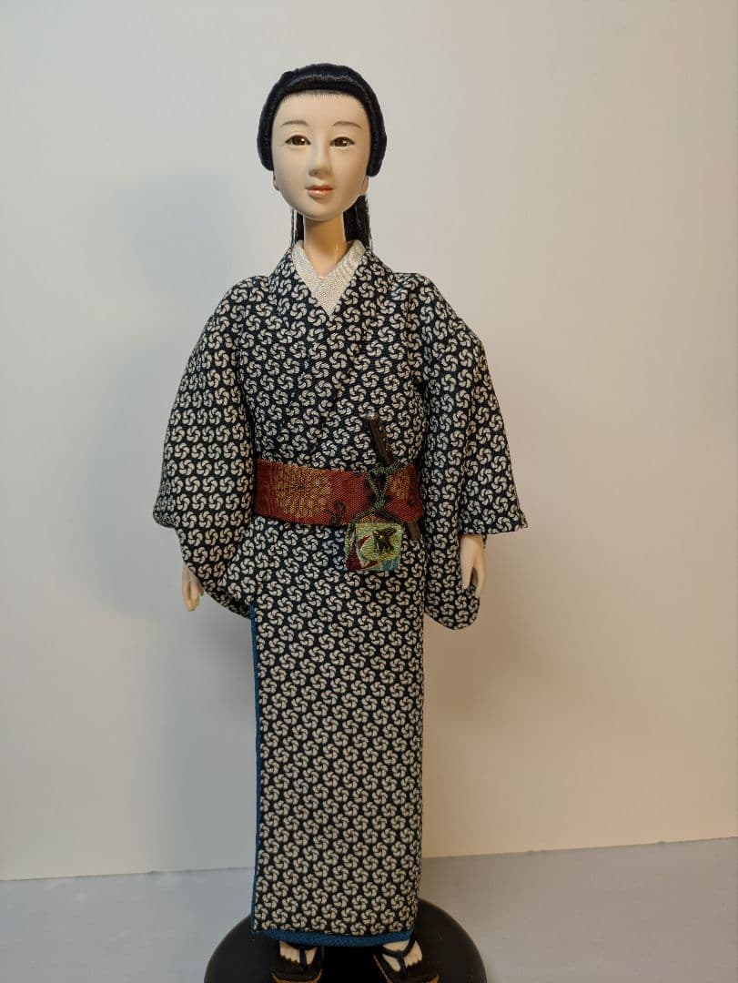 手足可動『孝志郎 』胡粉仕上のヘッド付1/6ドール　ドール本体とスタンドのみ