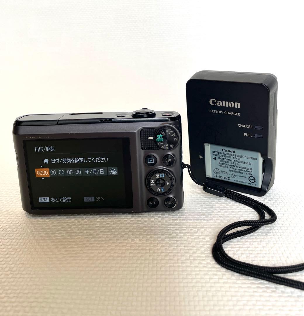 Canon SX720 HS 黒 コンパクトデジタルカメラ　 レッド 充電器付き