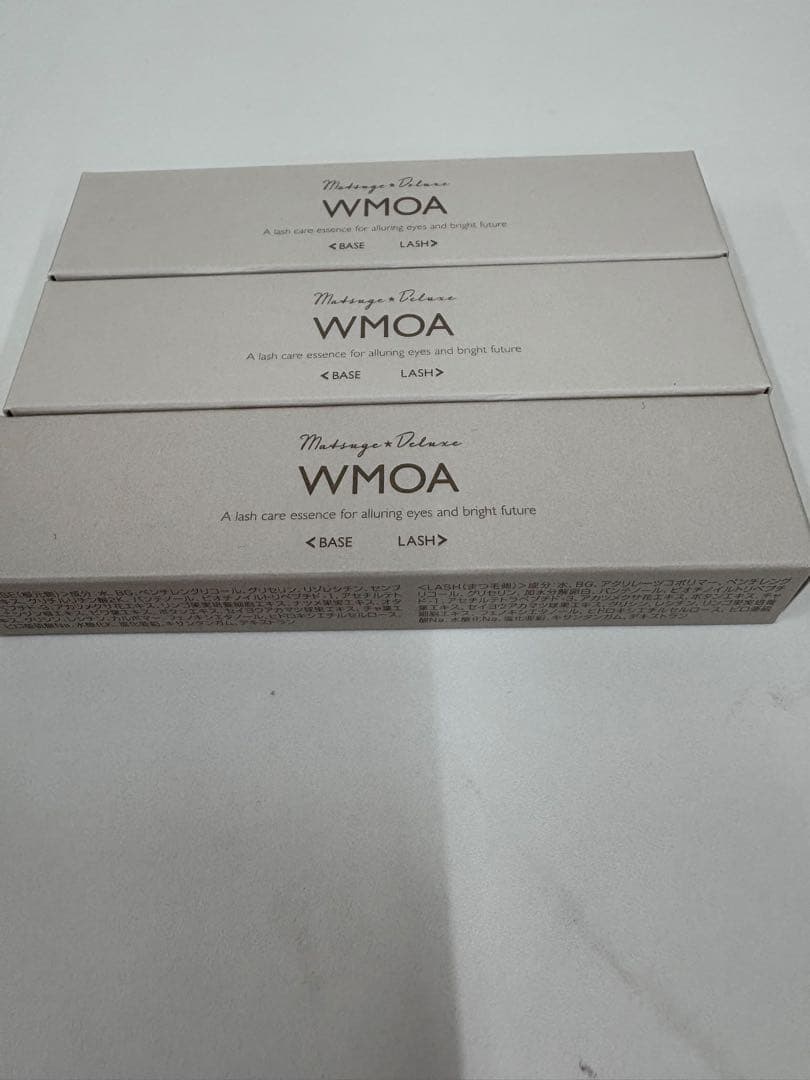 【poo】WMOA まつ毛美容液 6本セット