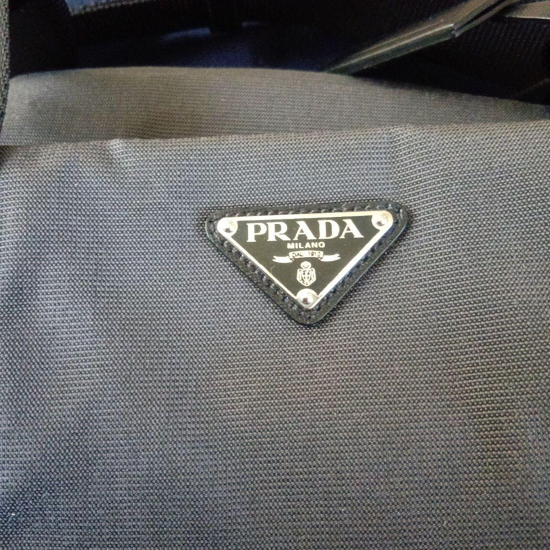 PRADA v70s ボストンバッグ グレー　旅行バッグ