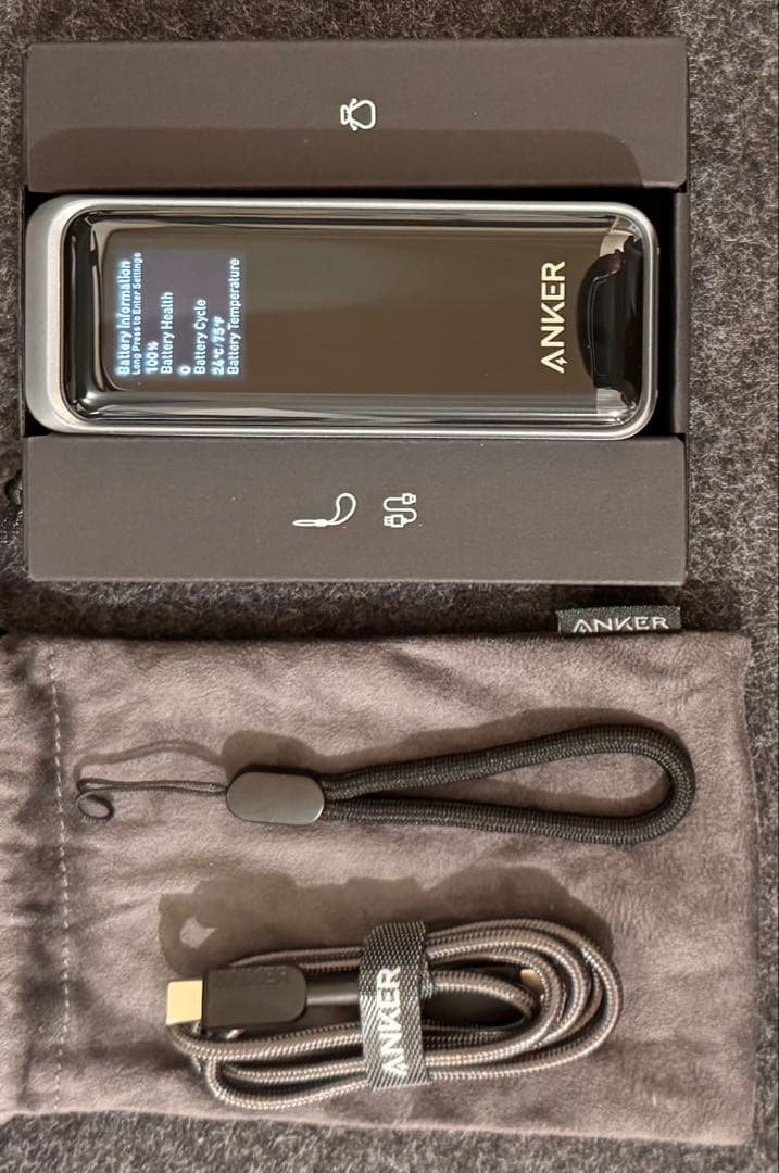 【未使用】Anker Prime Power Bank 9600mAh 65W
