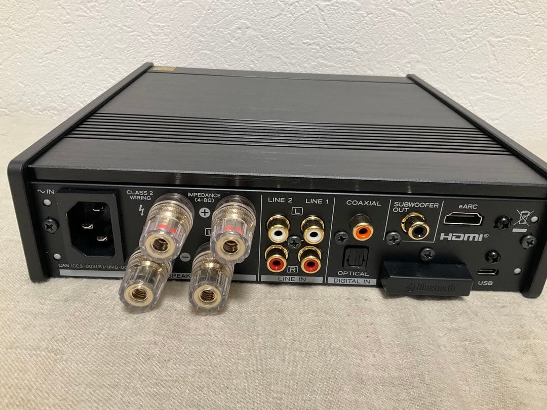 TEAC AI-303-B 2025年製（メーカー保証残あり、おまけあり）