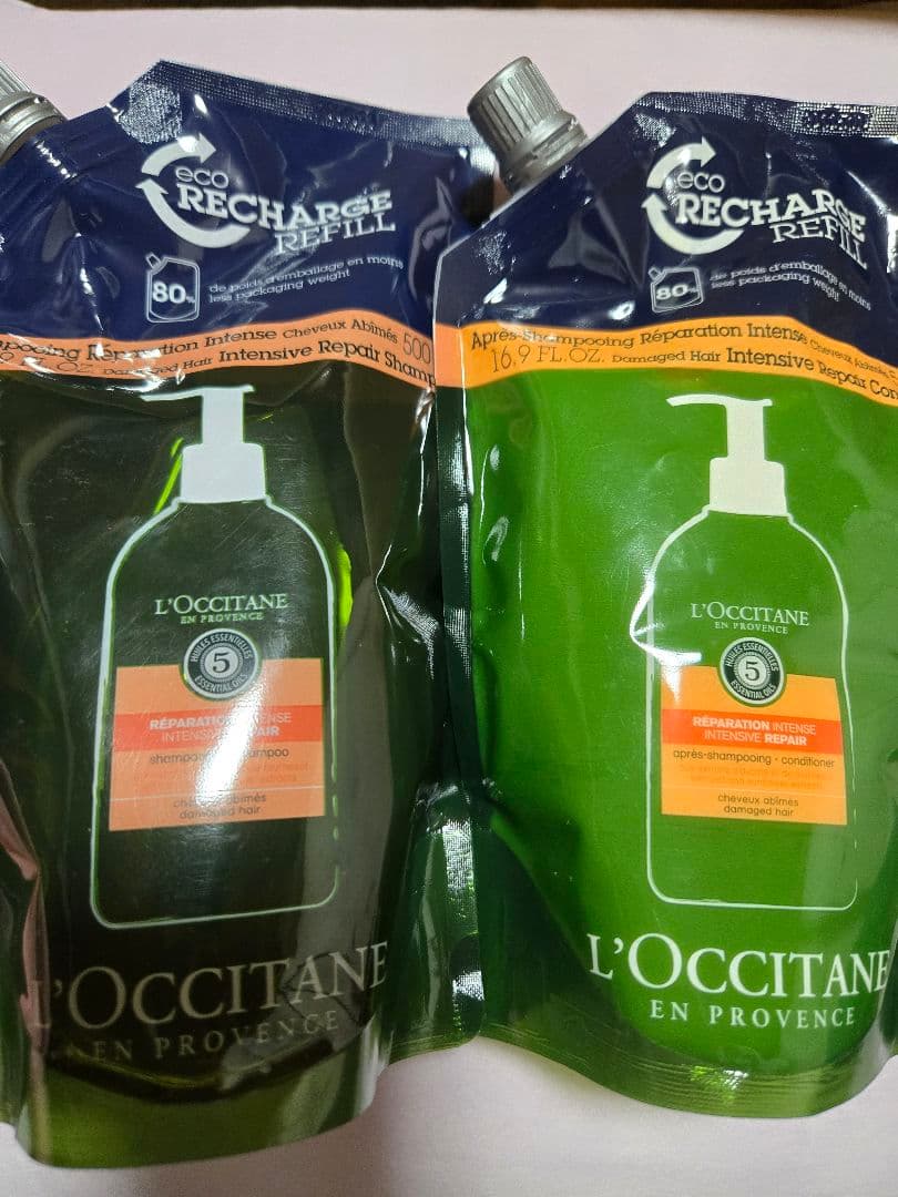 L'OCCITANEファイブハーブスリペアリングシャンプーコンディショナーセット