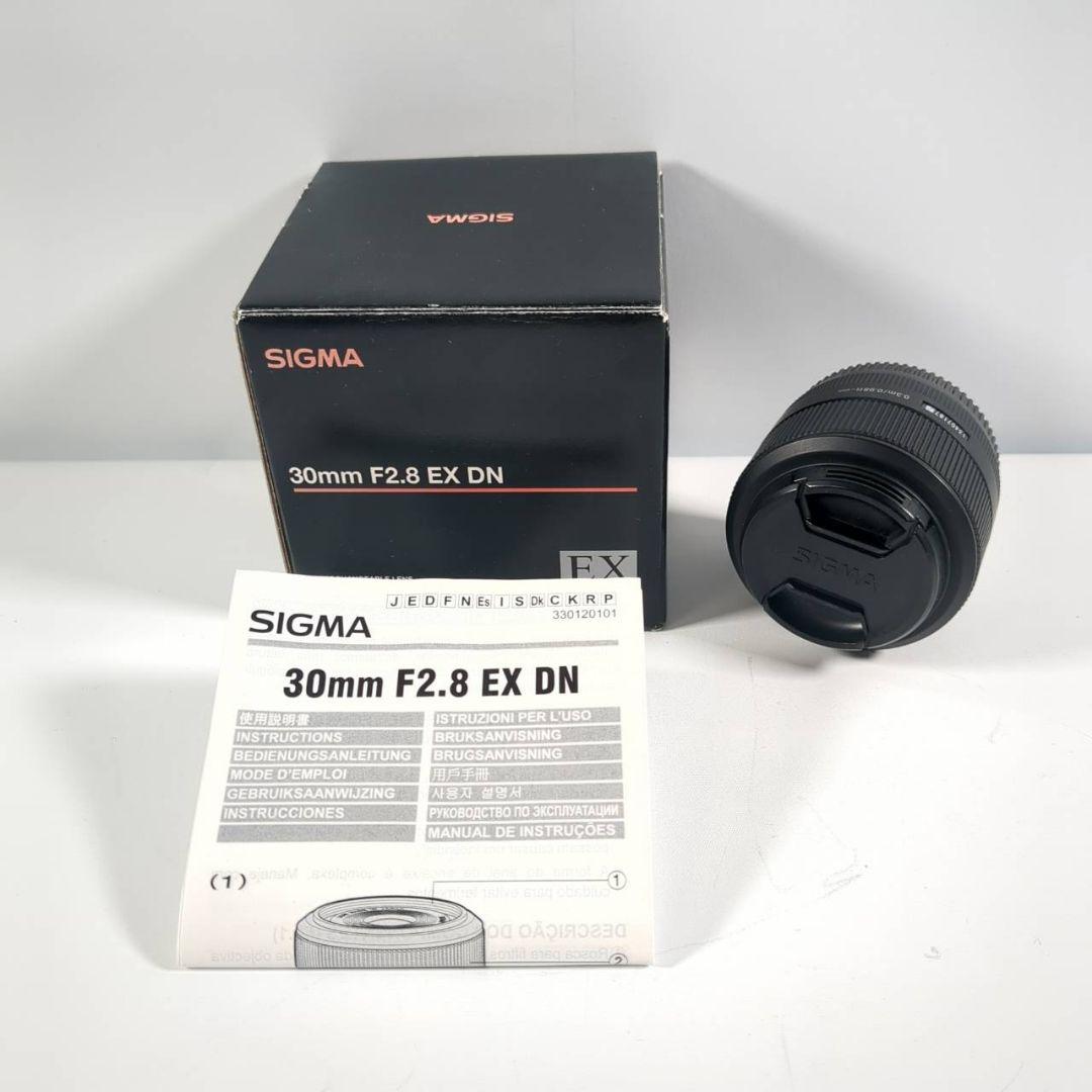 Sigma 30mm F2.8 EX DN レンズ ソニーEマウント