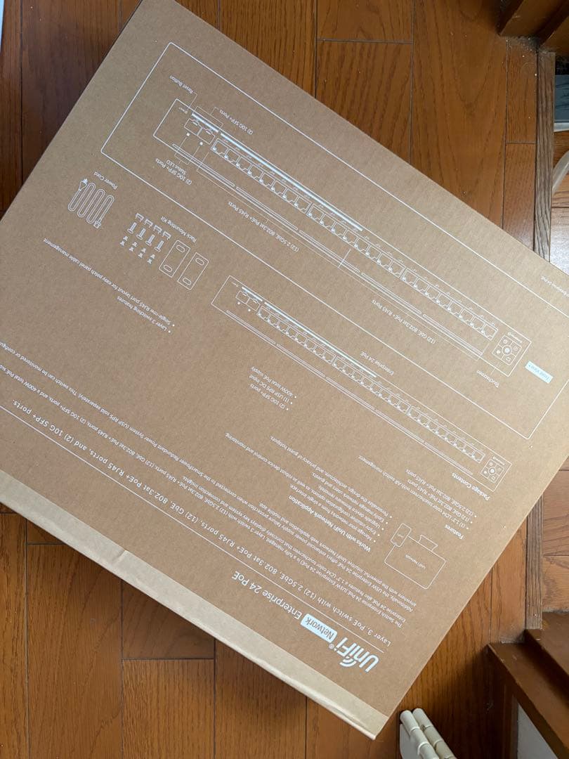 新品 Ubiquiti Unifi Enterprise 24 PoEスイッチ