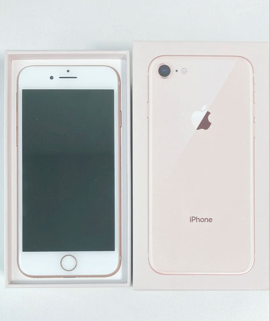 Apple iPhone 8 64GB ゴールド 本体 箱あり 初期化済み