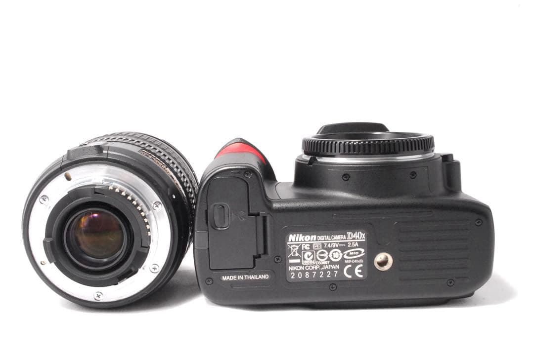 バッグ付き✨Nikon D40X✨美品✨デジタル一眼レフカメラ✨カメラデビュー
