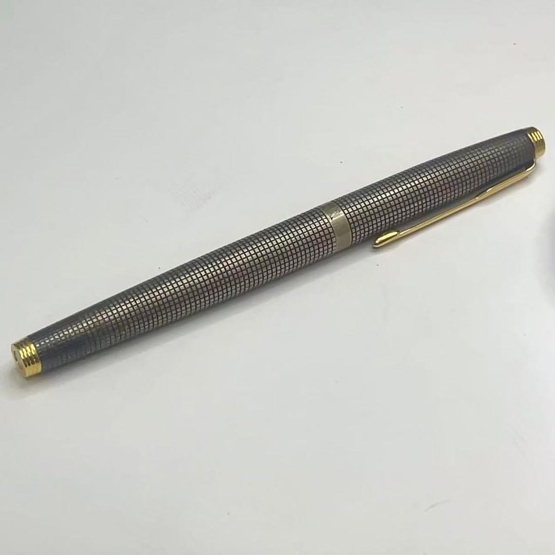 PARKER パーカー スターリング キャップ&バレル 万年筆 14k