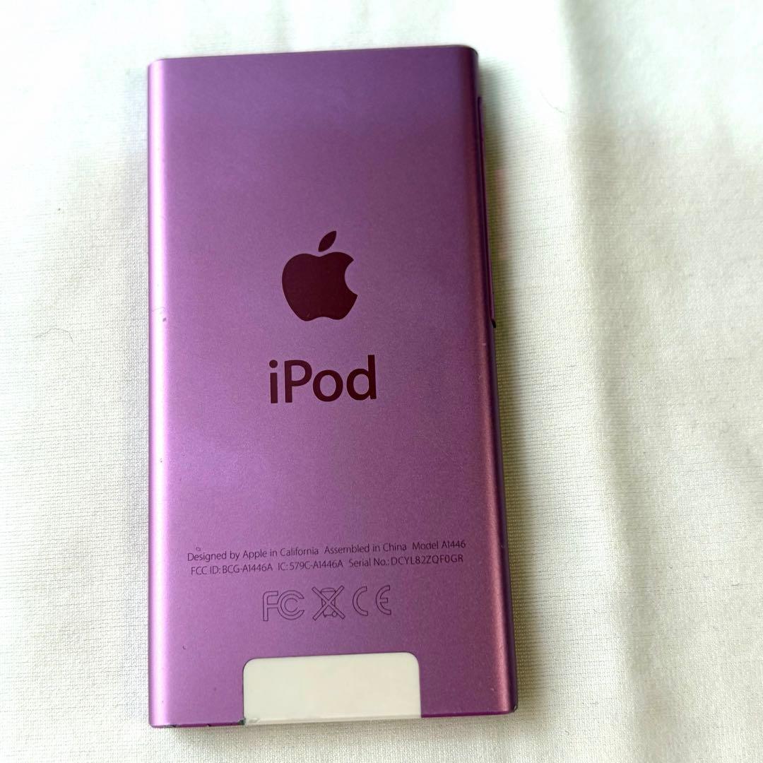 Apple iPod nano 第7世代 16GB パープルA1446