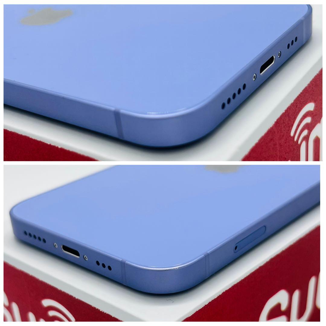 【S】iPhone 12 128GB SIMフリー　パープル　本体