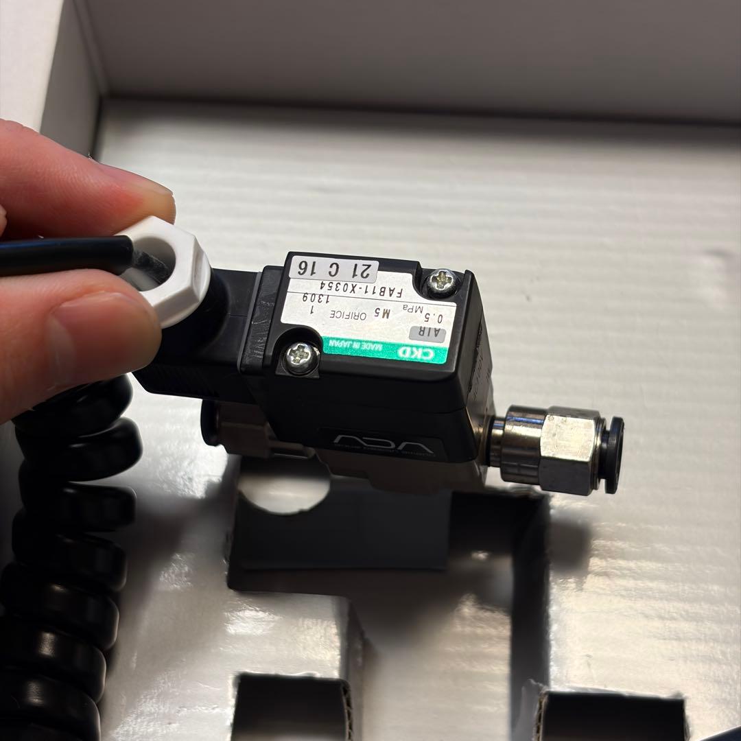 ADA 美品　アクアデザインアマノ ELバルブ 電磁弁 CO2