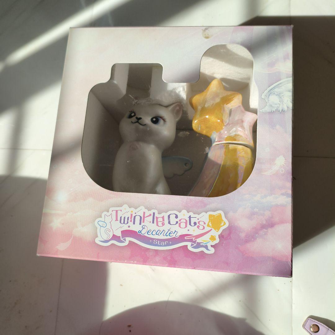 Twinkle Cats お酒　酒　ブランデー　デコレーションフィギュア