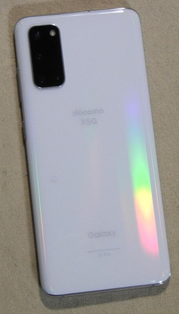 Galaxy S20 5G(SC-51A) SIM Free 新品ケース付 美品