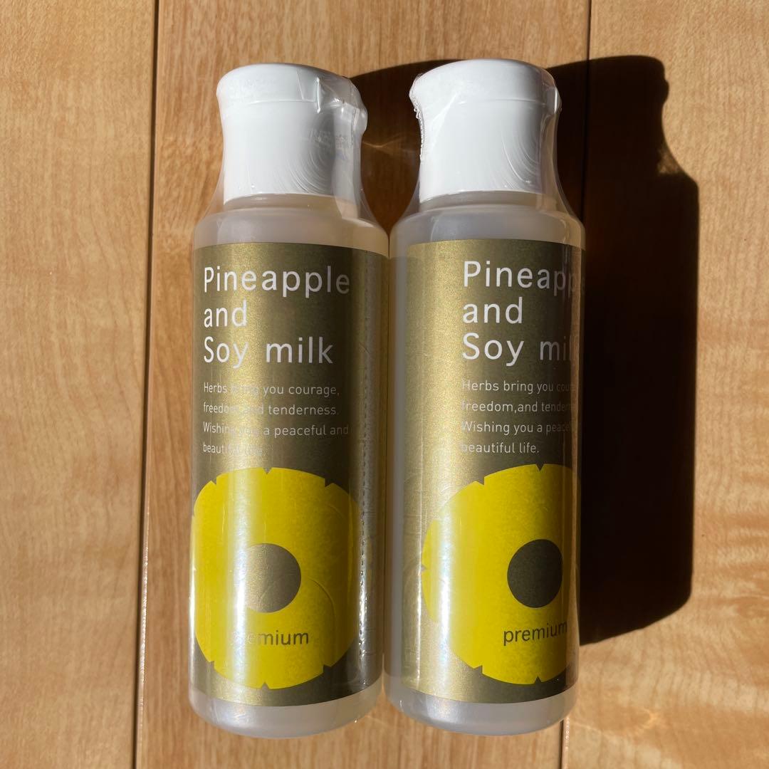 パイナップル豆乳ローションプレミアム100ml×２本