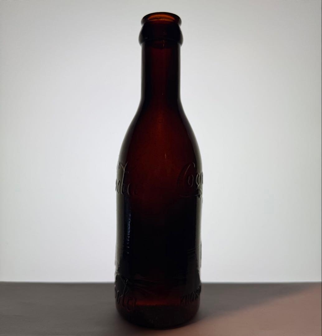G4 秘蔵品 1910年代 コカコーラ ボトル \"DARK AMBER\" 瓶