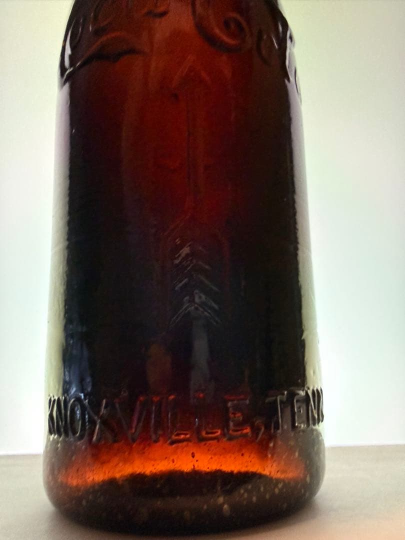 G4 秘蔵品 1910年代 コカコーラ ボトル \"DARK AMBER\" 瓶