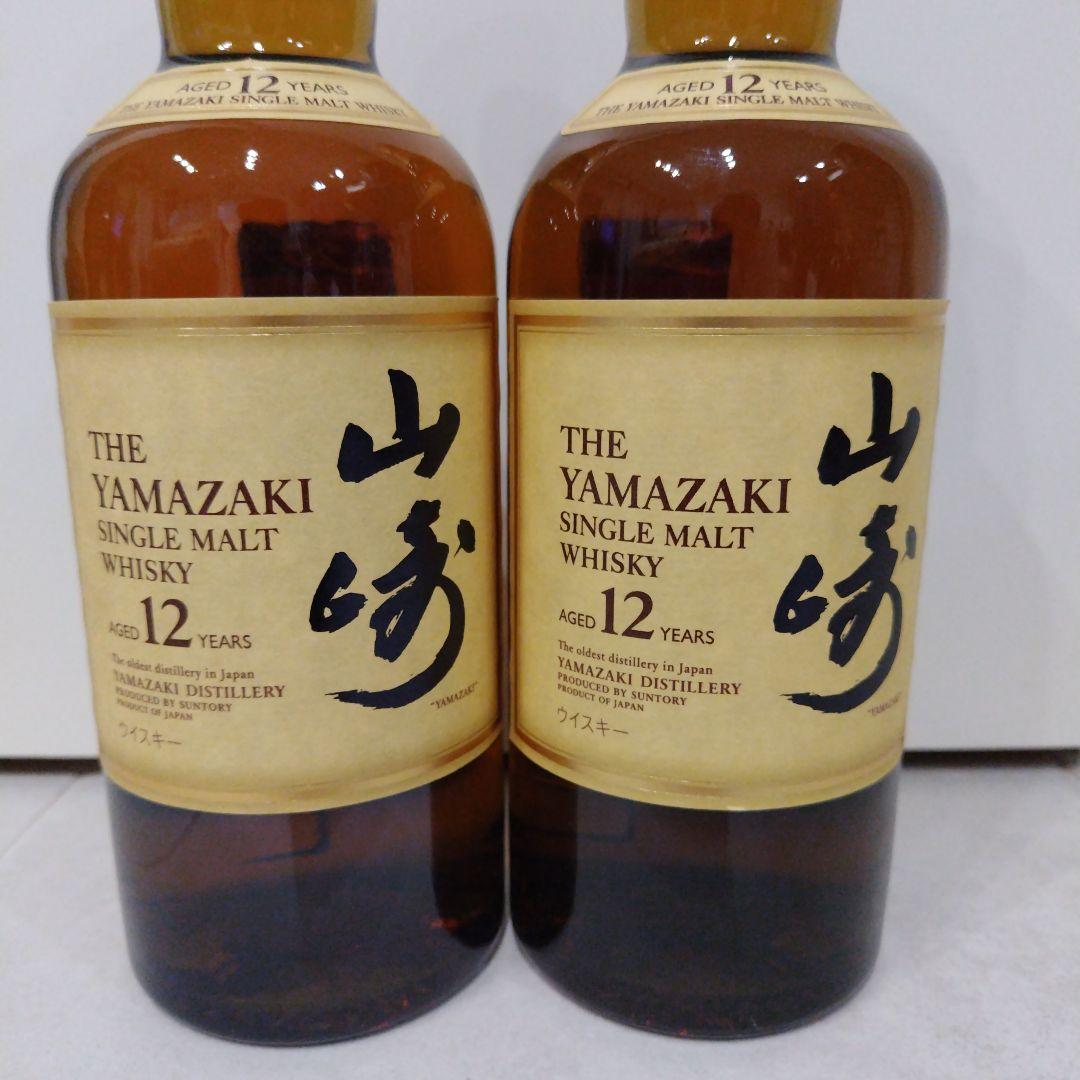 サントリーウイスキー　山崎12年　700ml　43%　４本セット