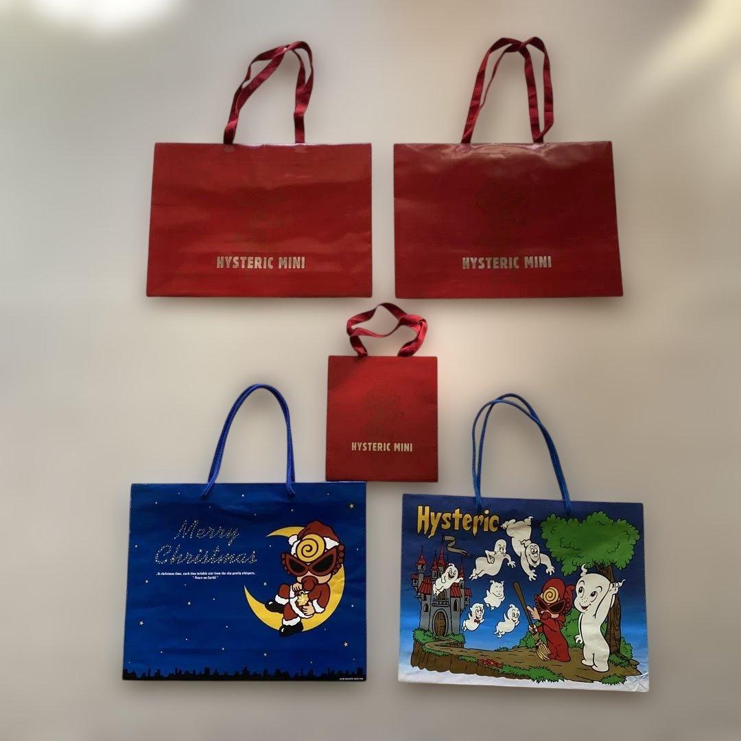 ヒステリックミニ ヒスミニ ショッパー ショップ袋 カレンダー シール ハガキ