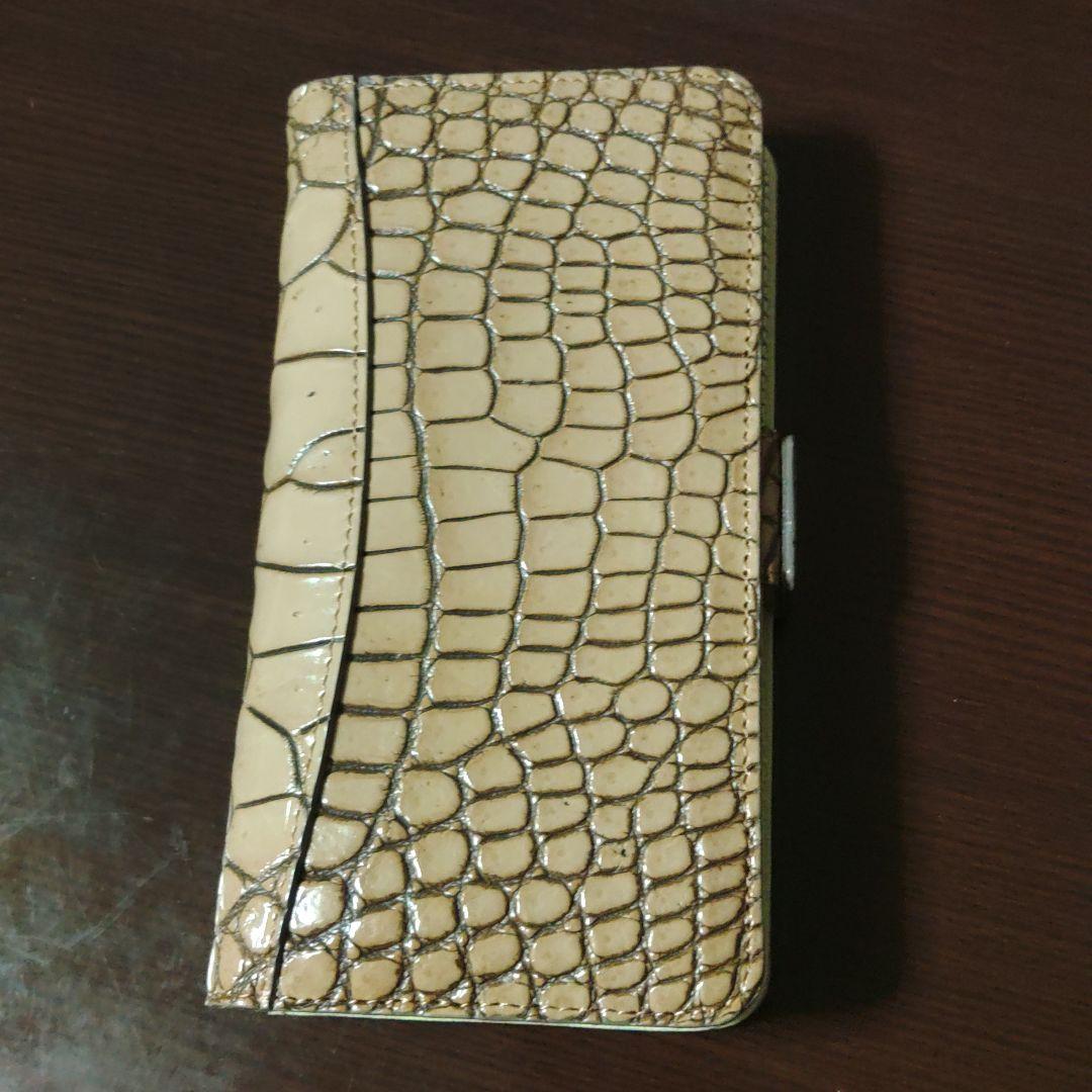 レザージュエルズ　クロコダイルスマホケース