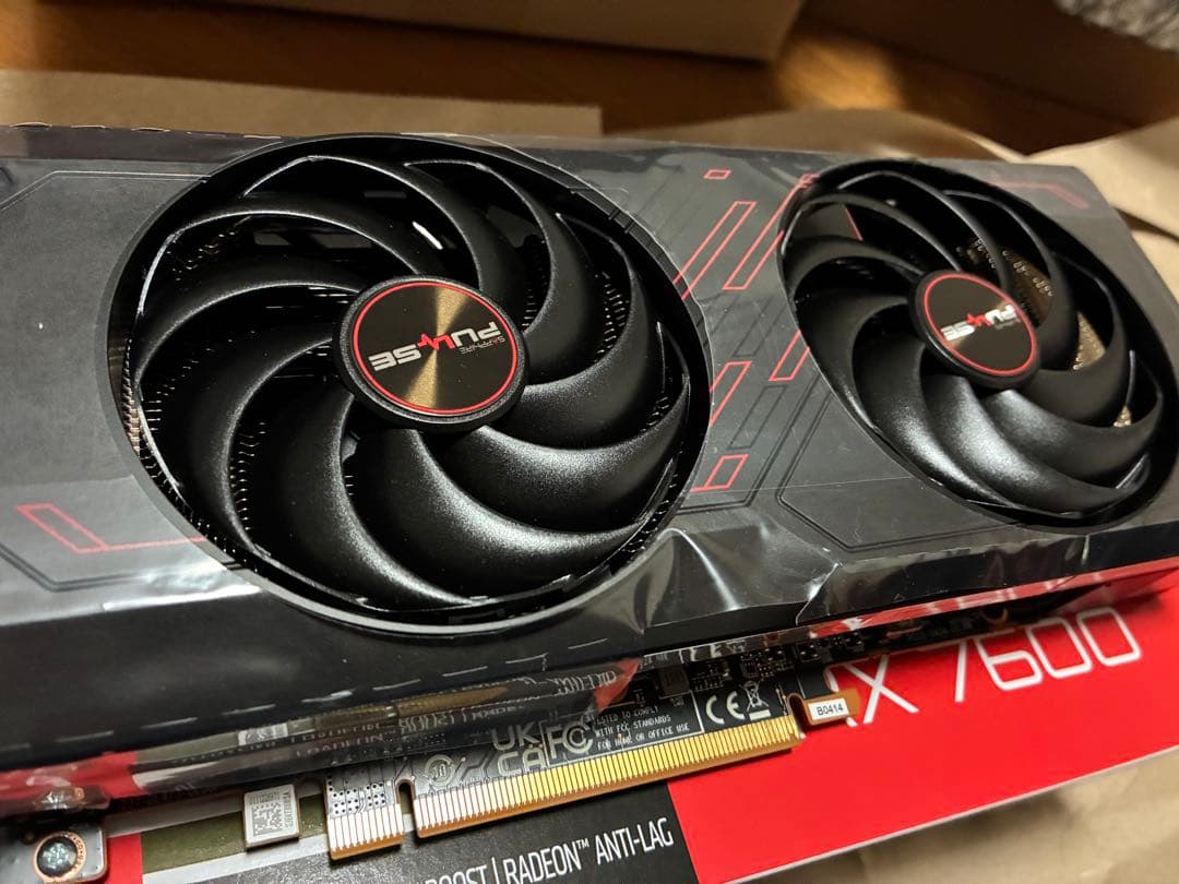 グラフィックボード・グラボ・ビデオカード amd radeon rx7600 GPU