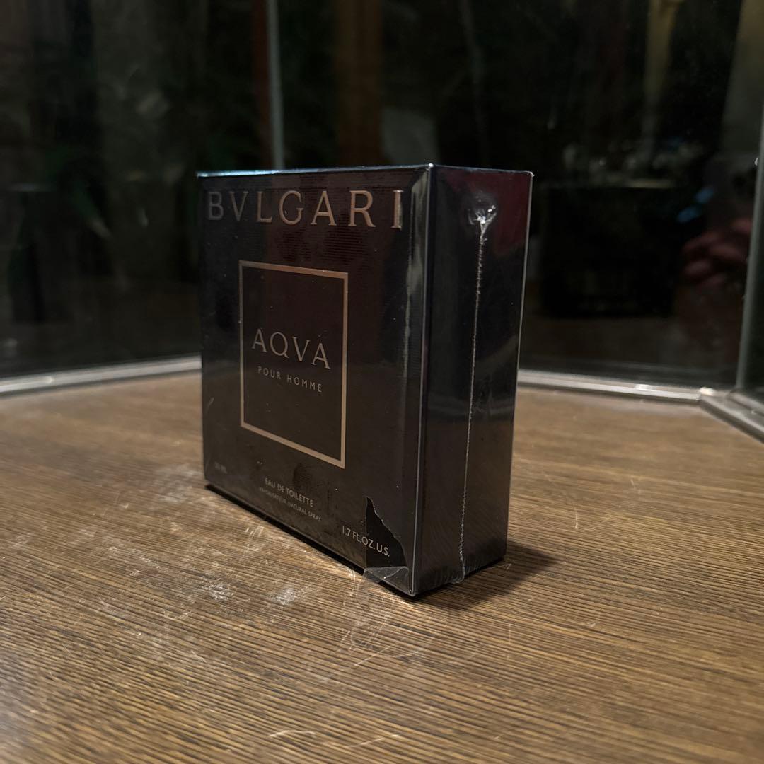 【BVLGARI】AQVA アクア 新品未使用 50ml 希少 廃盤