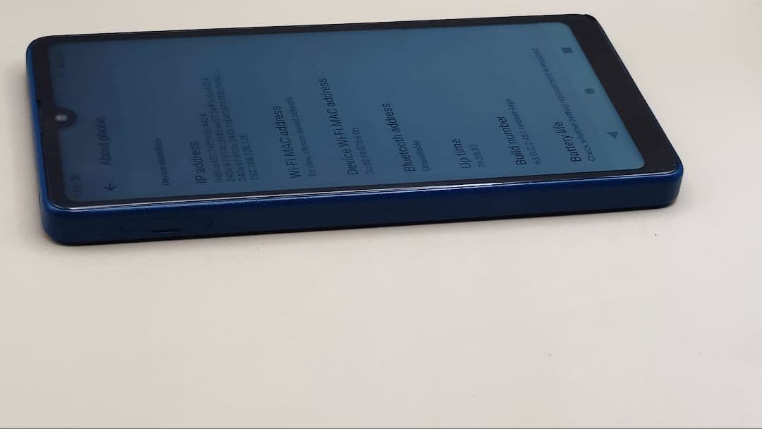 K*u様 SONY Xperia Ace III スマートフォン ブルー
