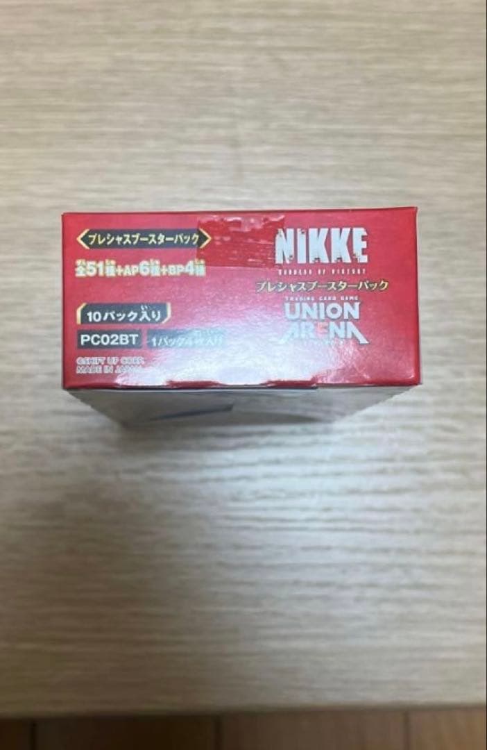 ユニオンアリーナ UNION ARENA NIKKE ニケ1BOX ボックス初版