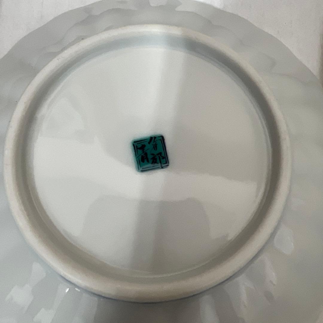 【未使用】九谷焼 皿揃 歴代画　和食器 皿5枚セット 箱付き