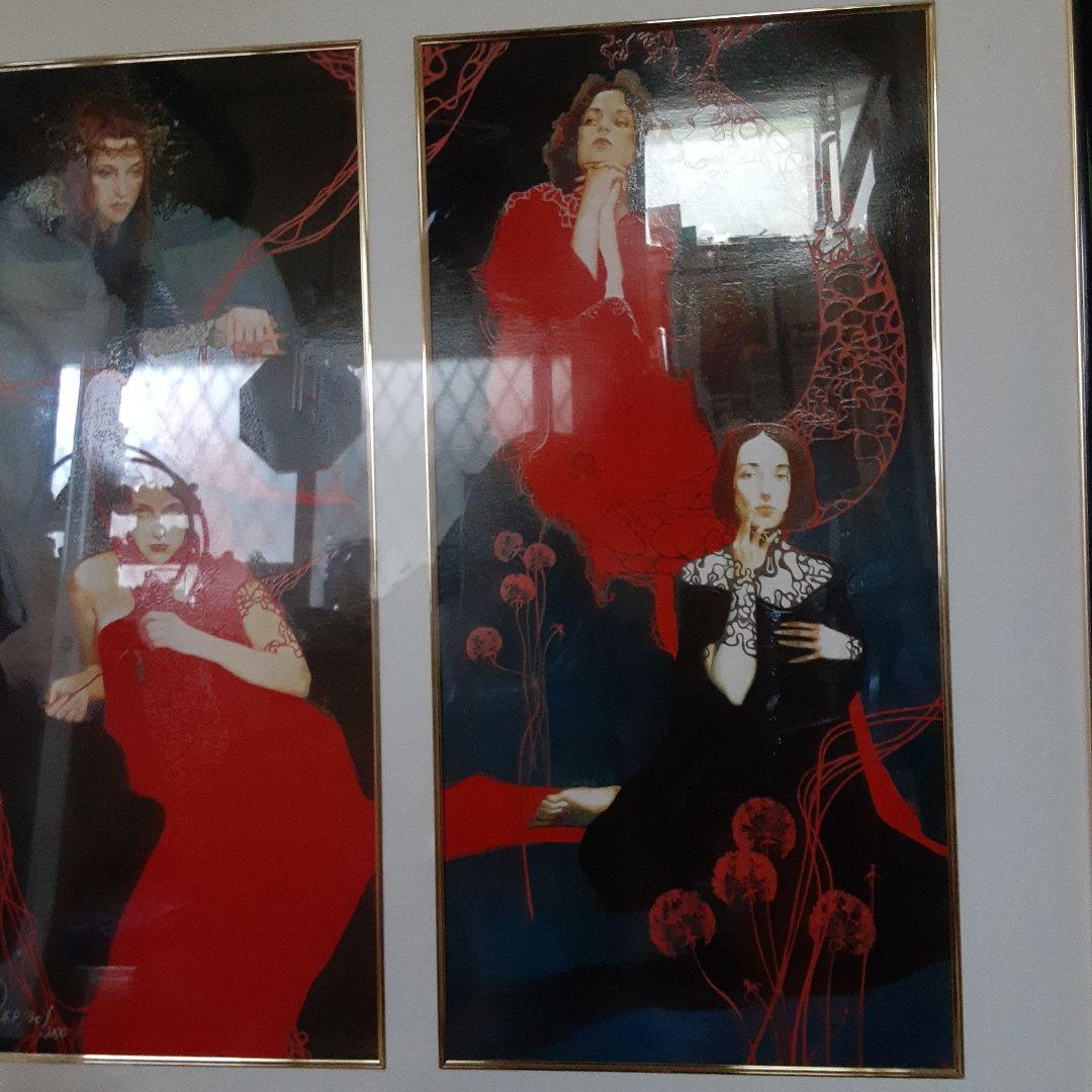 現代アート 女性の肖像 絵画