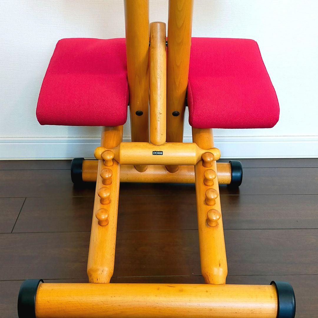 VARIER ストッケ マルチバランスチェア レッド 赤 姿勢矯正 学習椅子