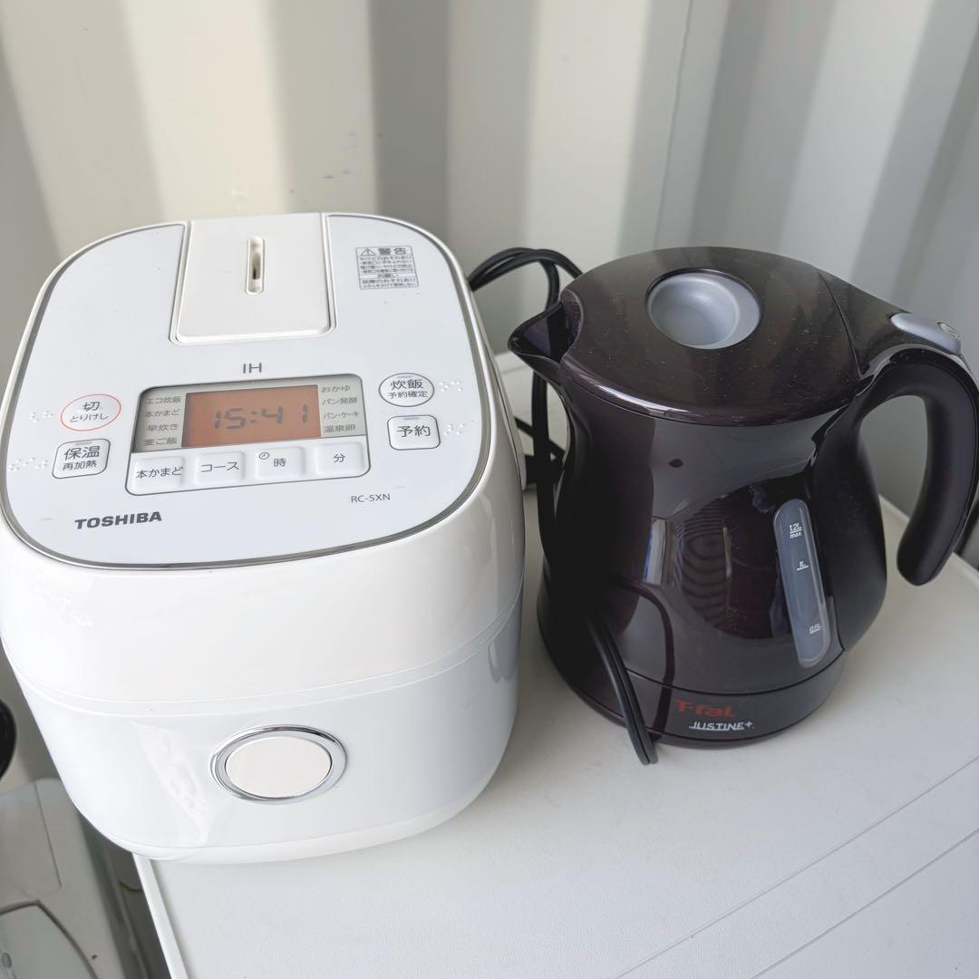 取付無料！SHARP冷蔵庫オーブンレンジ・東芝洗濯機炊飯器・電子ケトルセット