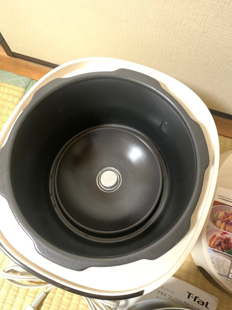 ラクラクッカー　T-fal コンパクト電気圧力鍋