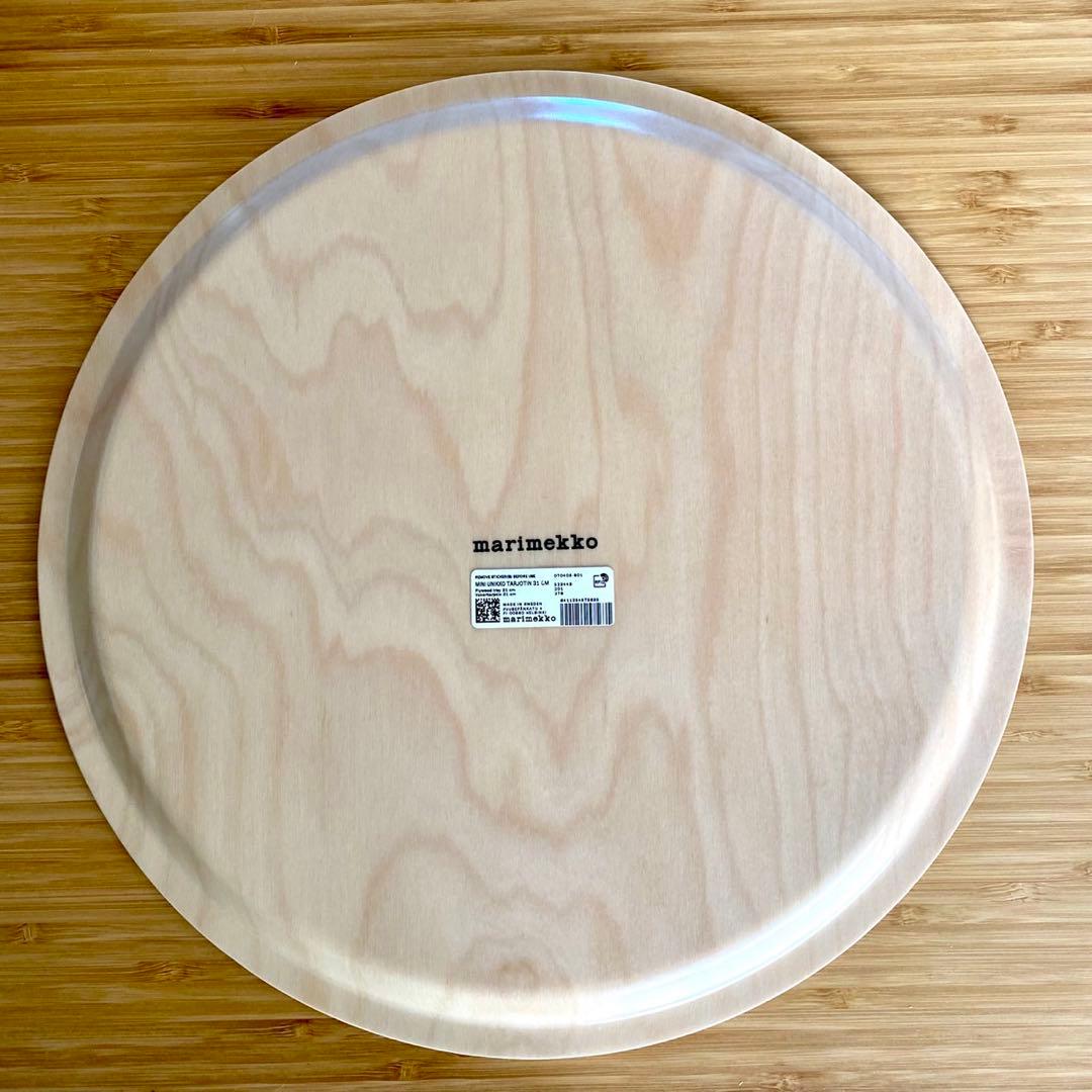 【新品】marimekko ウニッコ　トレイ　お盆　マリメッコ