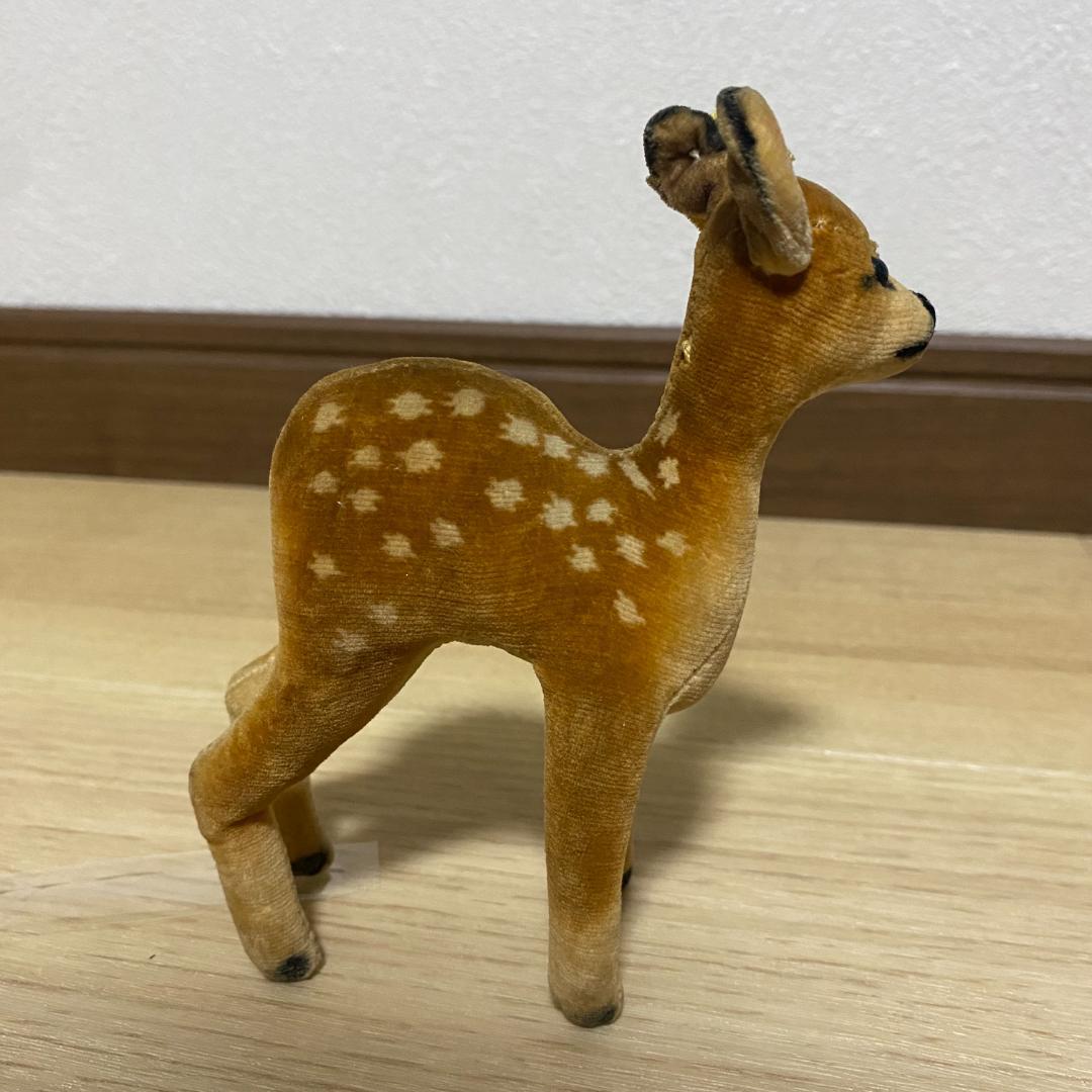 アンティーク ヴィンテージ　シュタイフ　steiff　小鹿さん