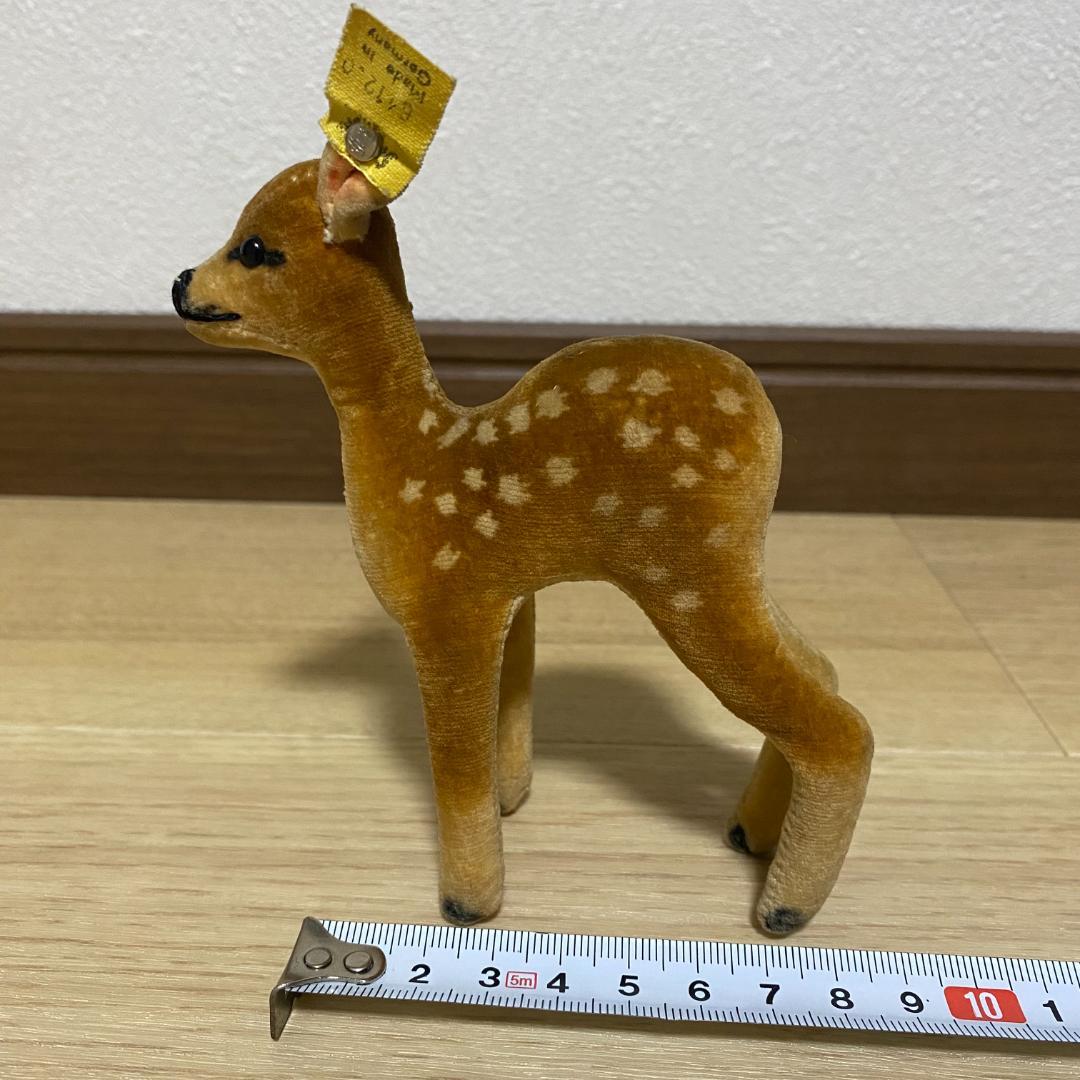 アンティーク ヴィンテージ　シュタイフ　steiff　小鹿さん