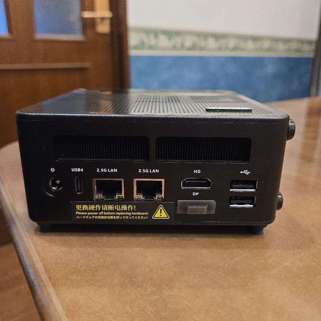 ミニPC AOOSTAR GEM12+ Pro 8845HS 32GB/1TB