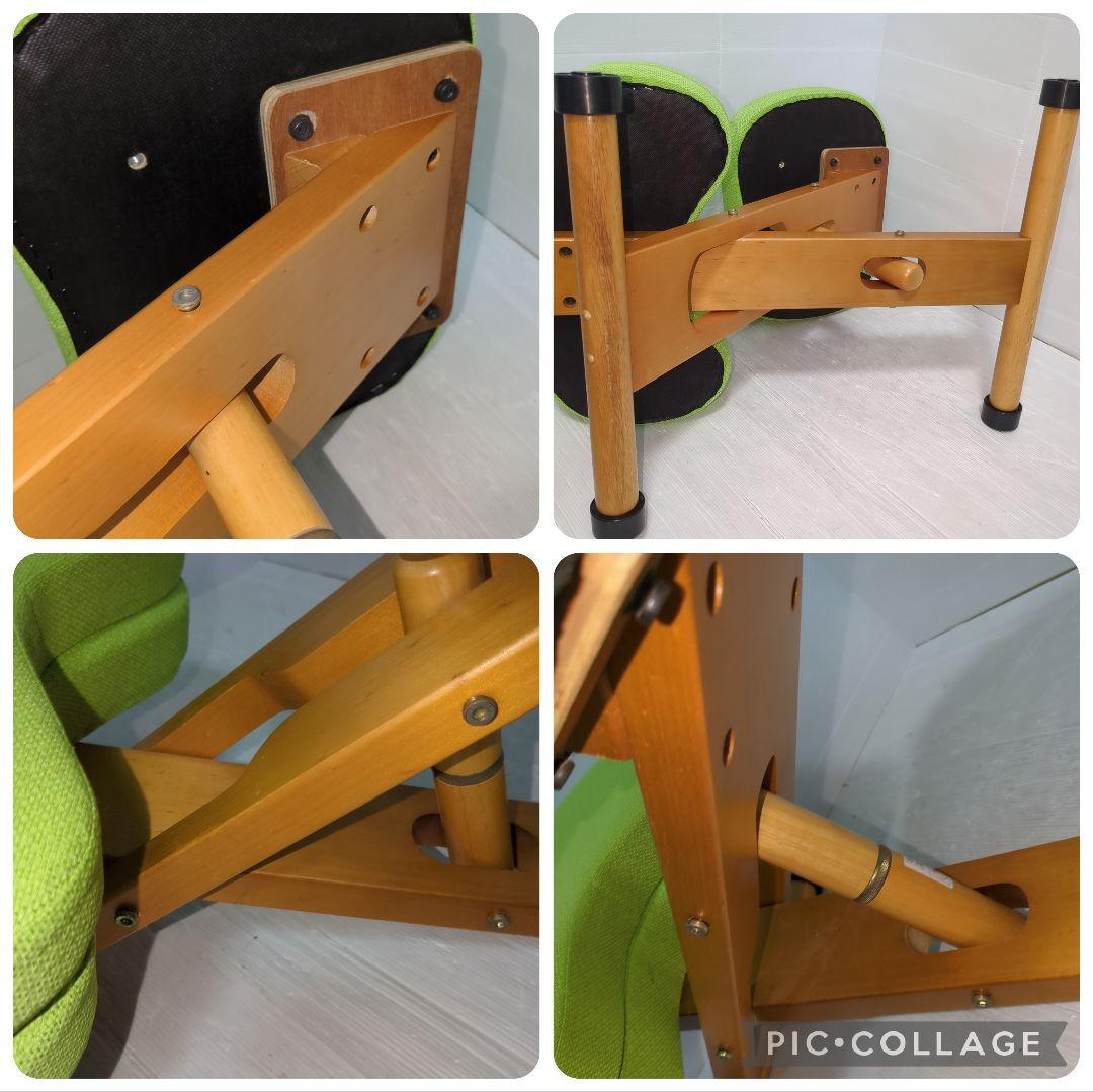 【宮武製作所】 プロポーションチェア 姿勢矯正 バランスチェア　ライムグリーン