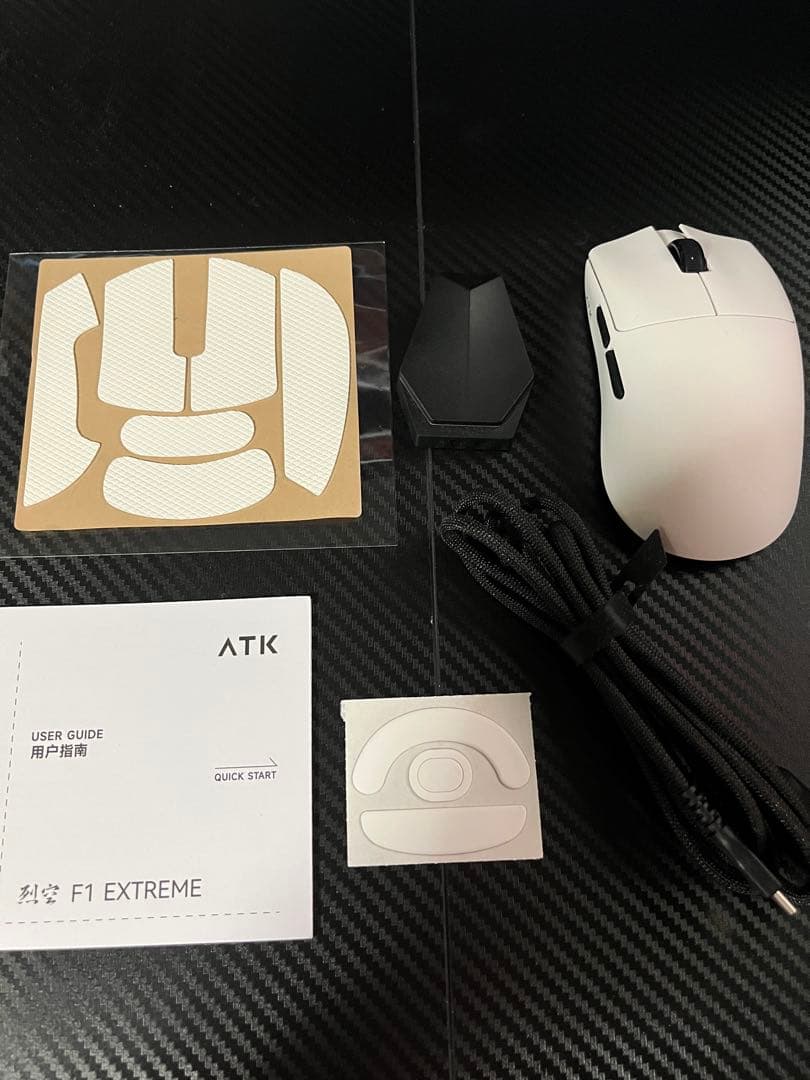 マウス・トラックボール ATK Blazing Sky F1 Extreme White