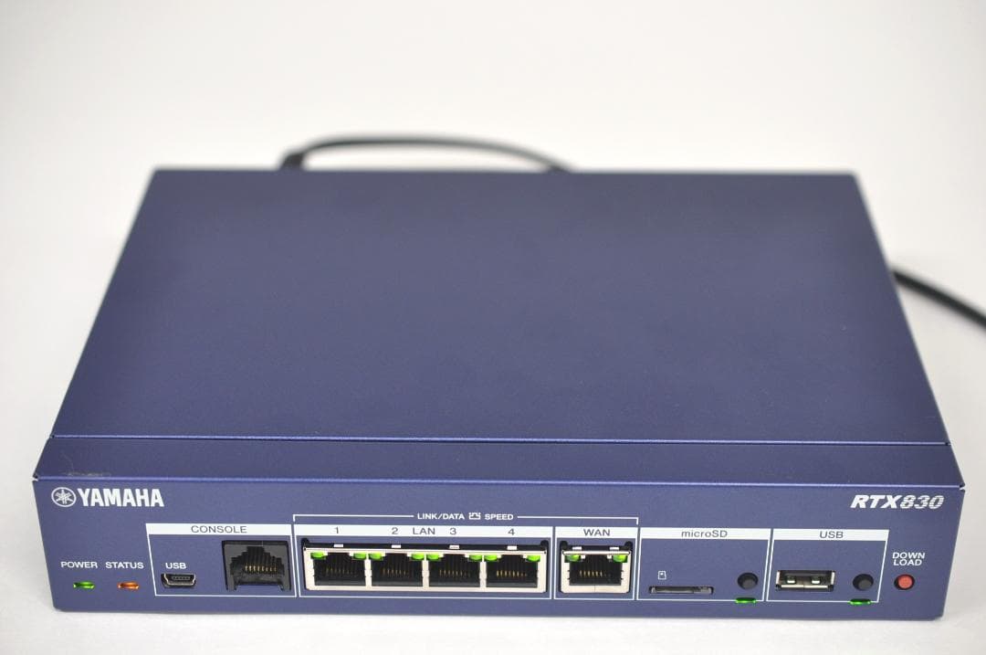 YAMAHA RTX830 ギガアクセス VPN ルーター TA1676