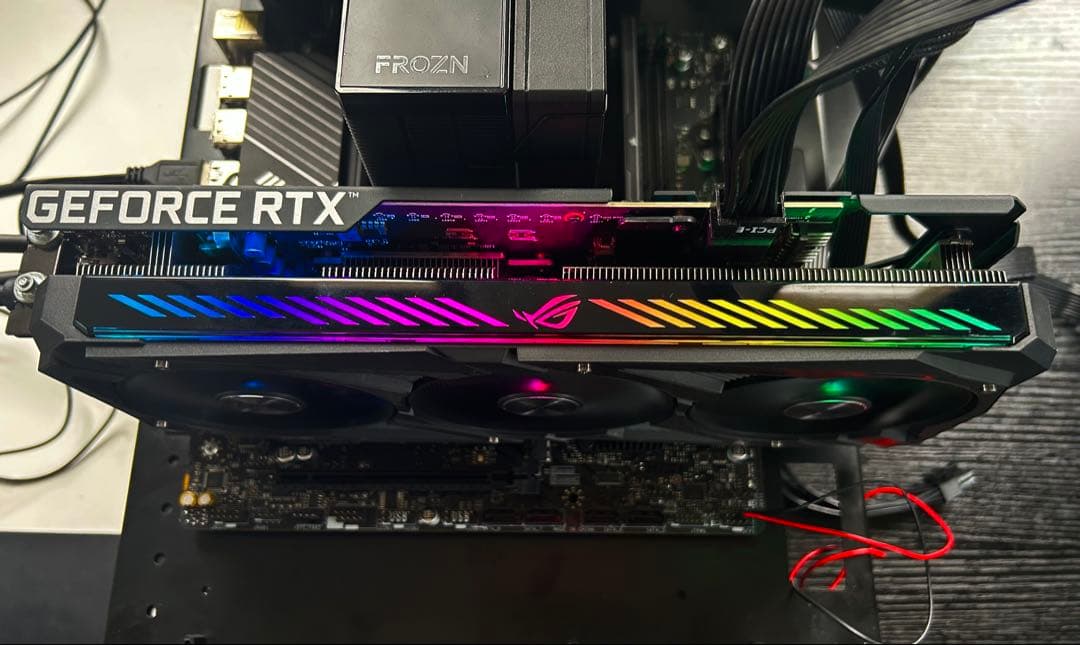 【美品】ASUS ROG Strix RTX 3060 12GB 【保証あり】