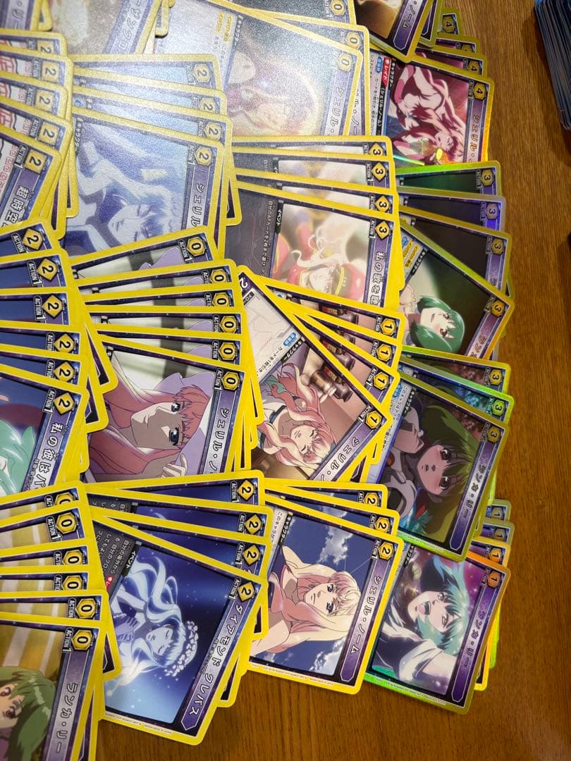 UNION ARENA トレーディングカード セット　マクロス　SR最後に追加