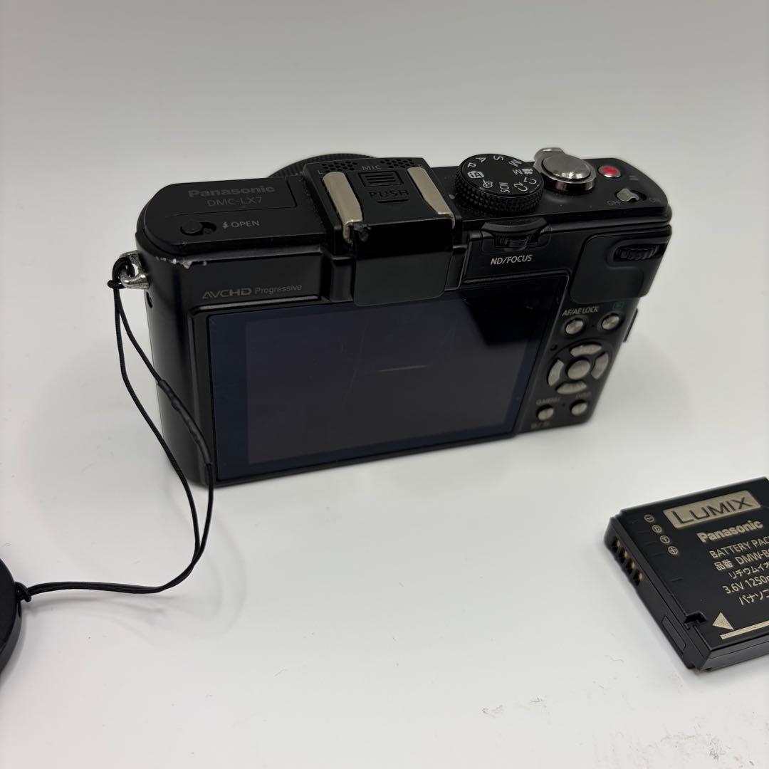 パナソニック デジタルカメラ ルミックス LX7 ブラック DMC-LX7
