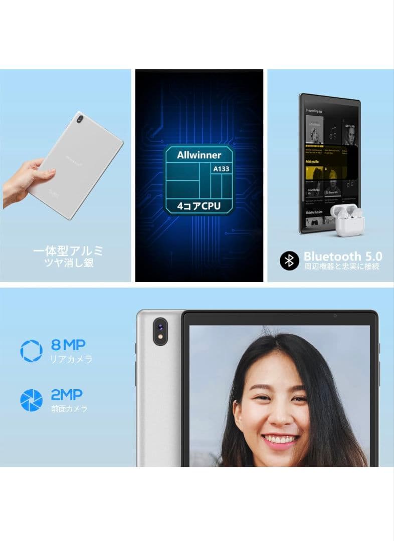 アンドロイド　タブレット　未使用　シュリンク付きplimpton